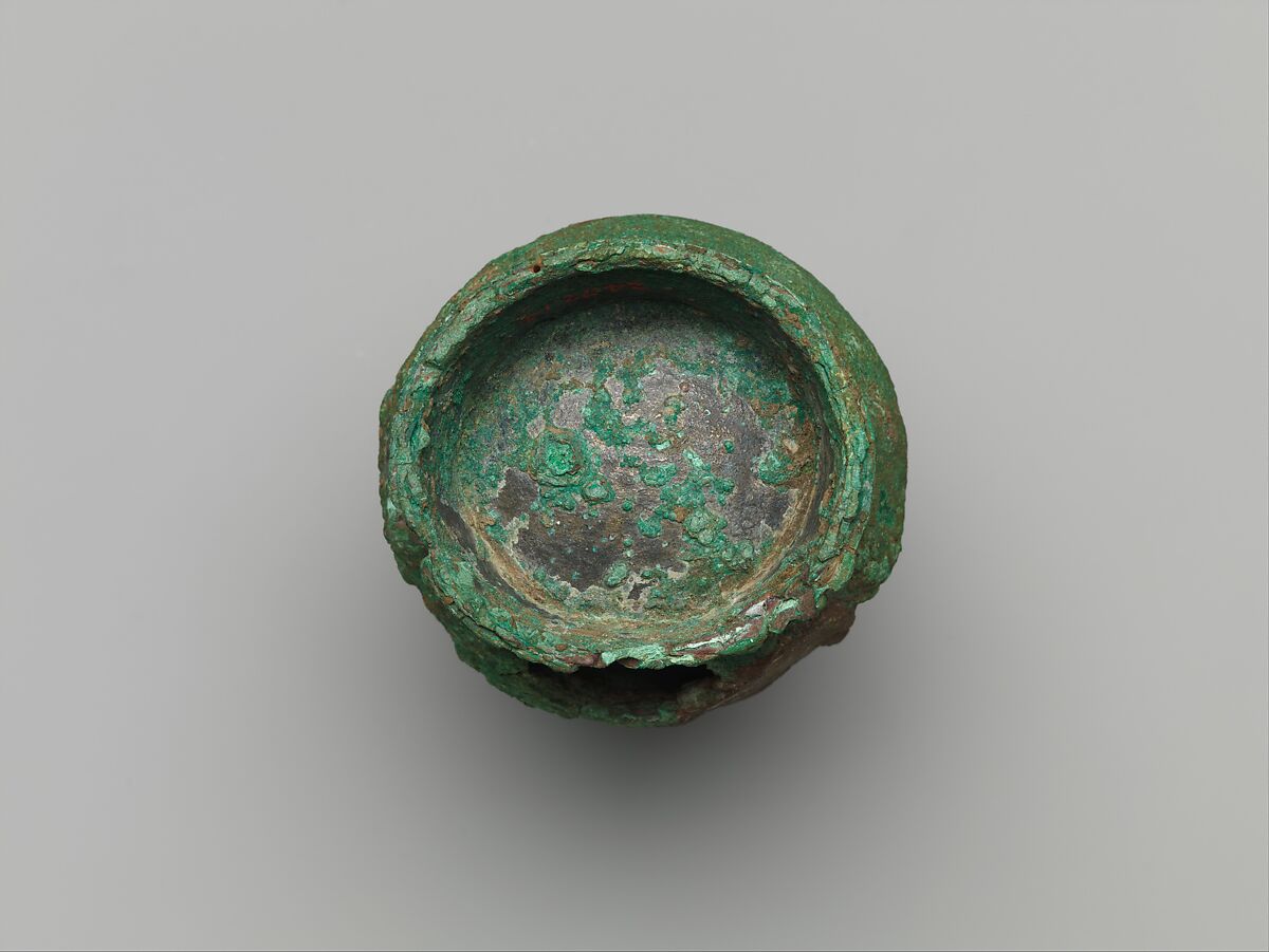 Ritual Wine Cup (Zhi), Bronze, China