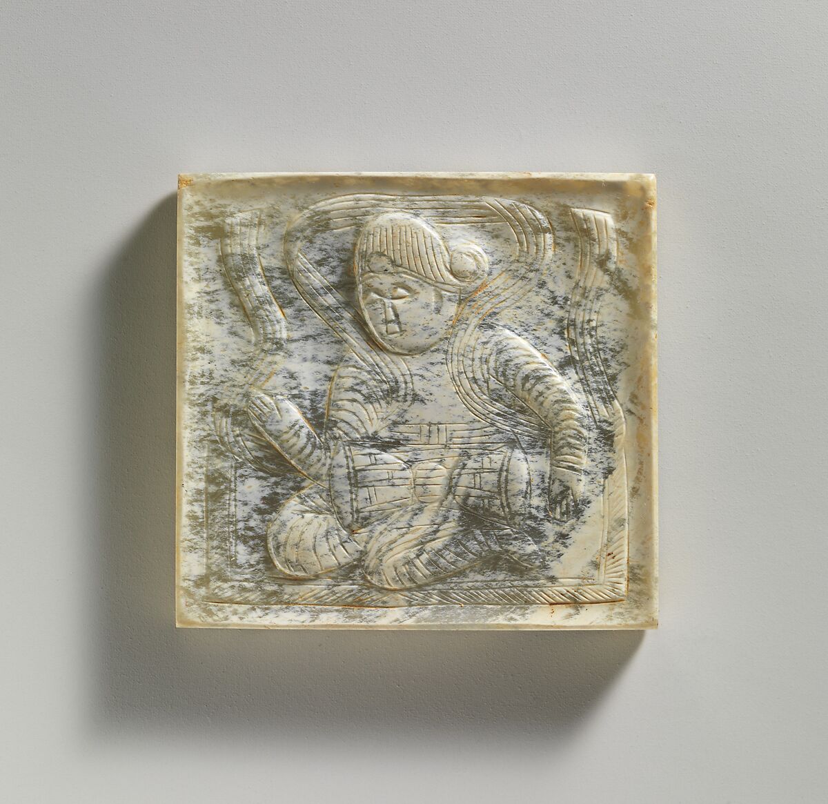 Set of decorative belt plaques, Jade (nephrite), China