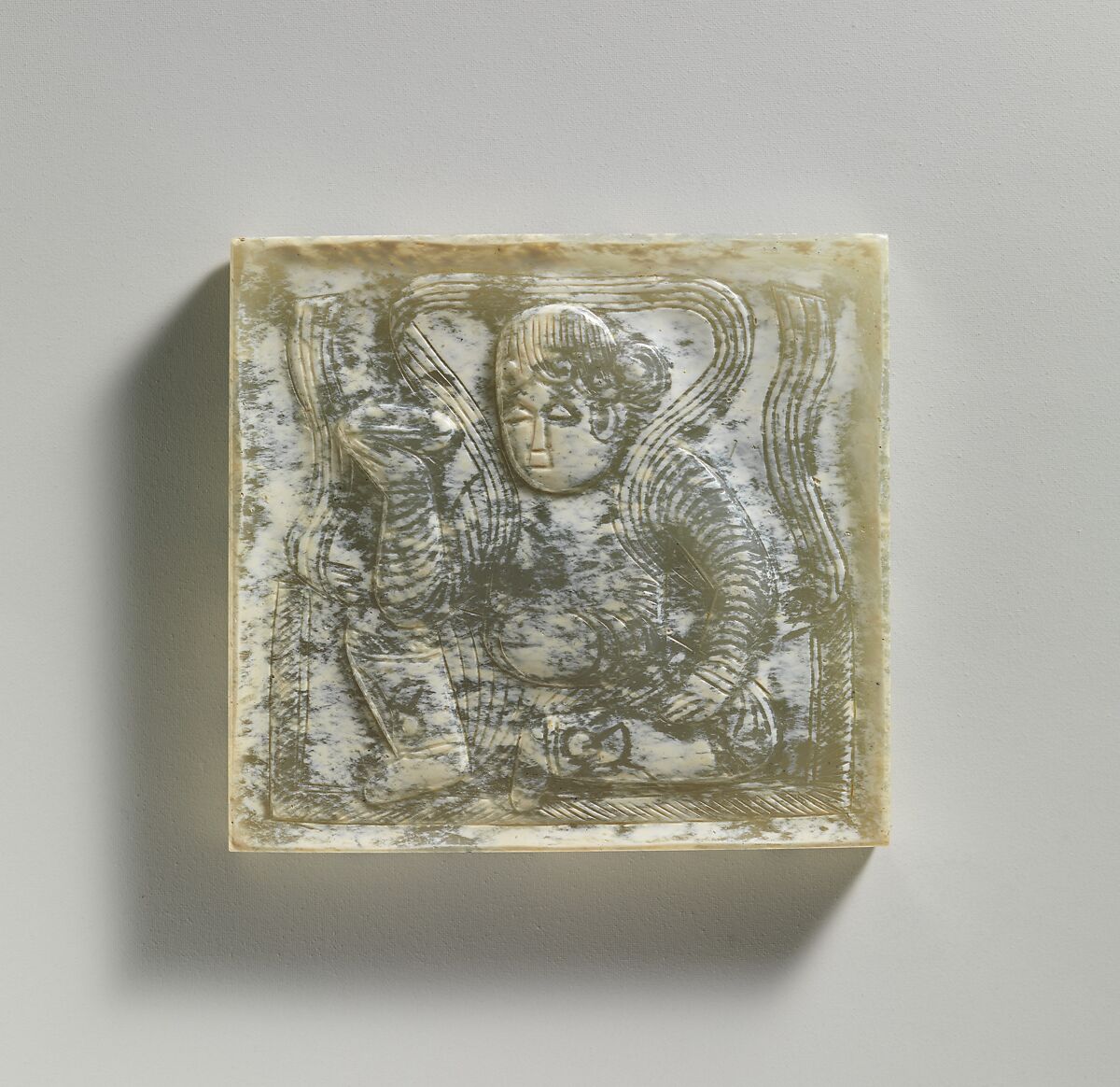 Set of decorative belt plaques, Jade (nephrite), China