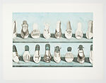 Shoe Rows, from Recent Etchings I