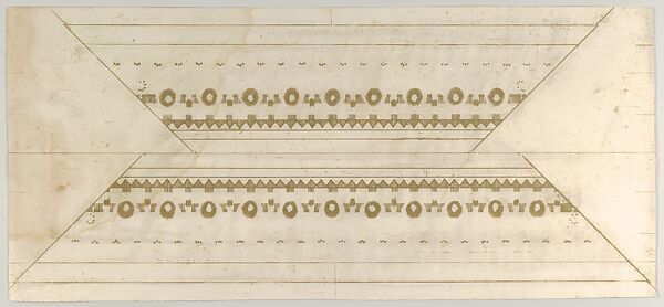 Lotus Pattern Frame, Théodore Roussel (French, Lorient, Brittany 1847–1926 St. Leonards-on-Sea, Sussex), Etching and softground 