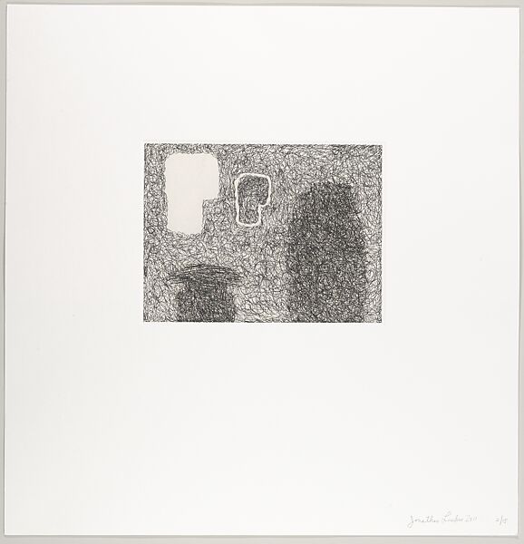 Six Etchings, Jonathan Lasker (American, born Jersey City, New Jersey, 1948), A portfolio of six etchings 
