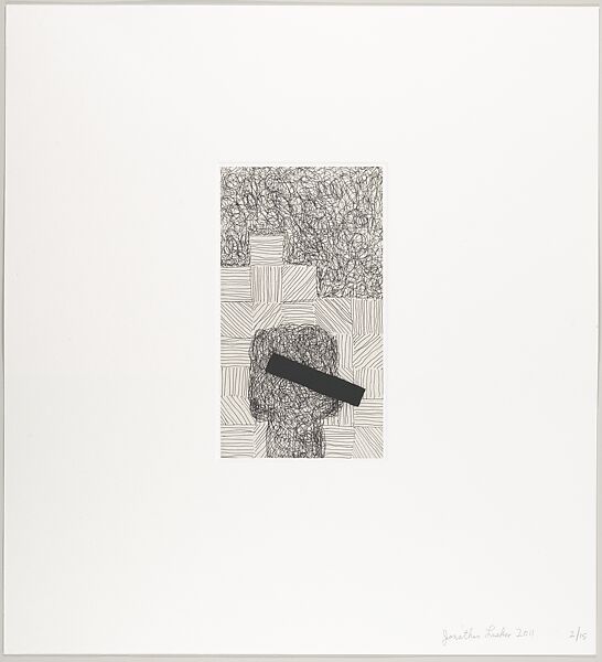 Six Etchings, Jonathan Lasker (American, born Jersey City, New Jersey, 1948), A portfolio of six etchings