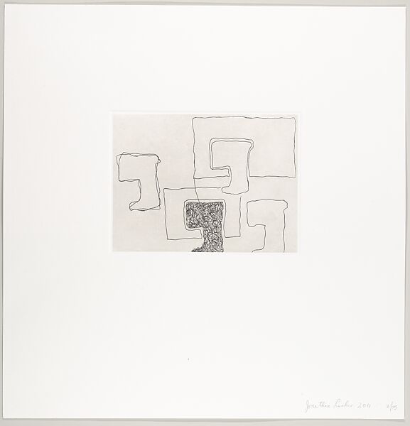 Six Etchings, Jonathan Lasker (American, born Jersey City, New Jersey, 1948), A portfolio of six etchings