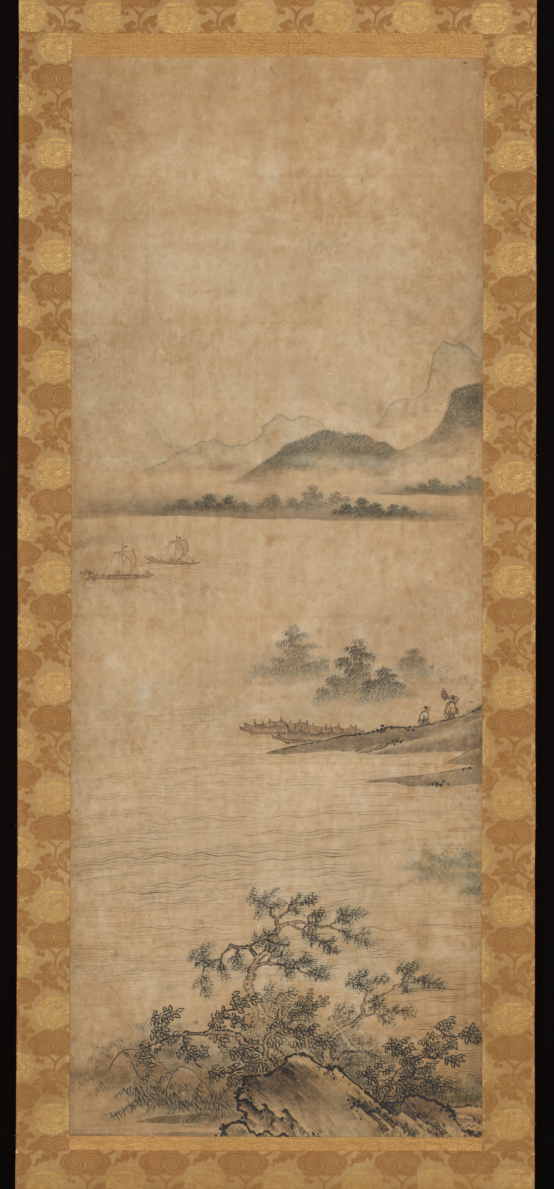 Eight Views of the Xiao and Xiang Rivers - Japan - Muromachi