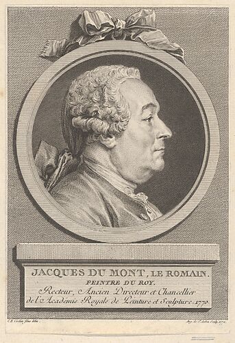 Portrait of Jacques Du Mont, Le Romain