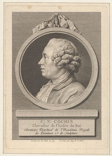 Portrait of Charles-Nicolas Cochin II