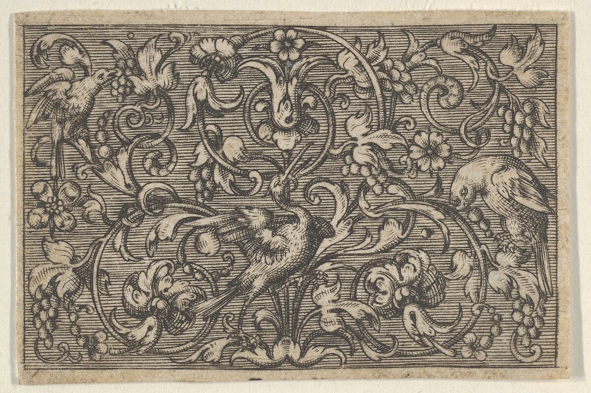 Paul Birckenhultz | Horizontal Panel with Three Birds, from Varii ...