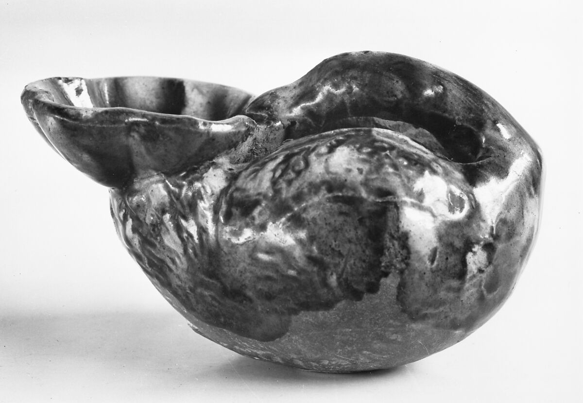 Rhyton in the shape of a bird, Earthenware with three-color (sancai) glaze, China