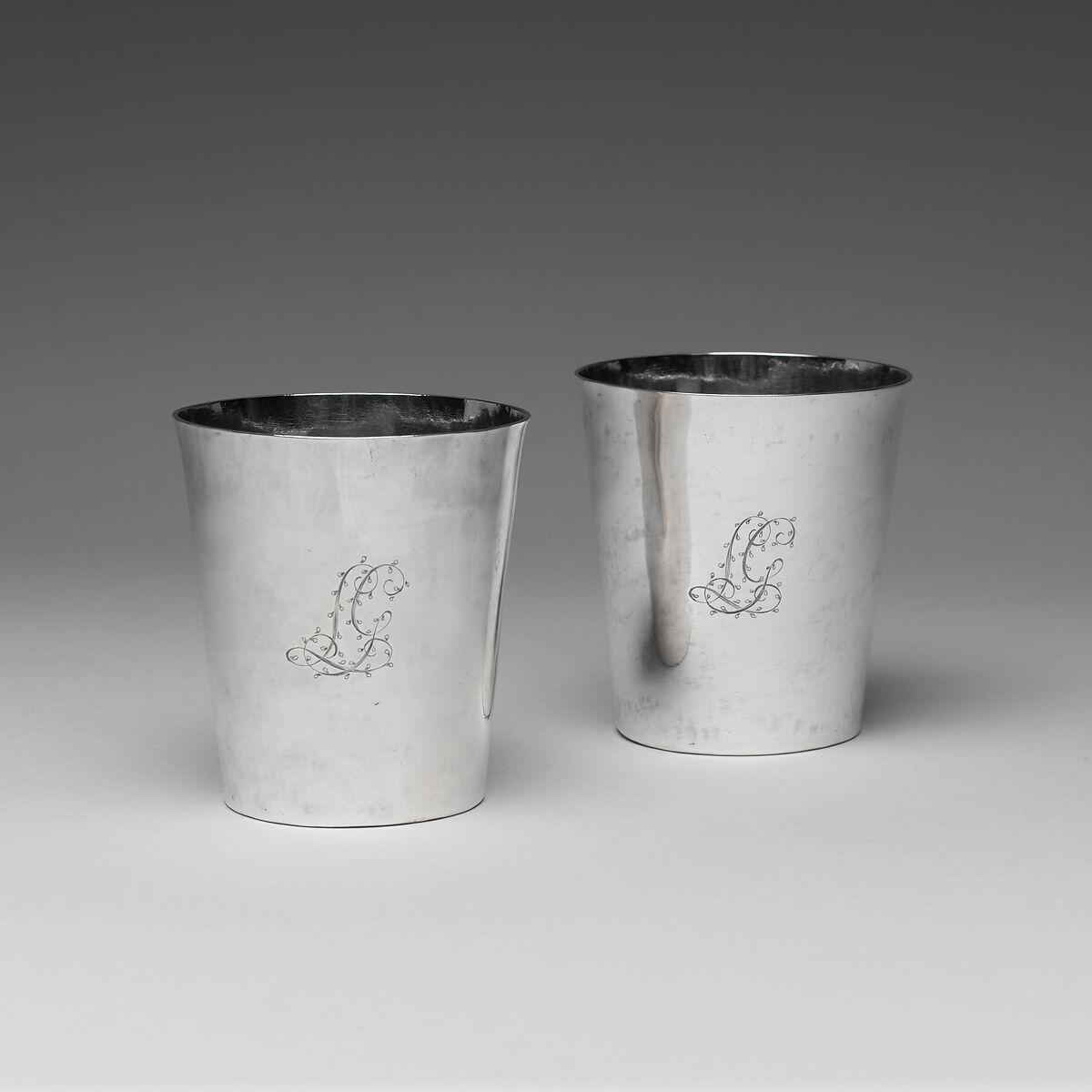 Beaker, Jacob Jacobse Lansing (baptized 1714–1791), Silver, American