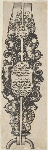 Title Page, from Des Pendants de Cleffs pour les Femmes