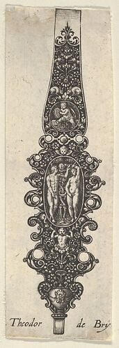 Pendant Design with Adam and Eve, from Des Pendants de Cleffs pour les Femmes