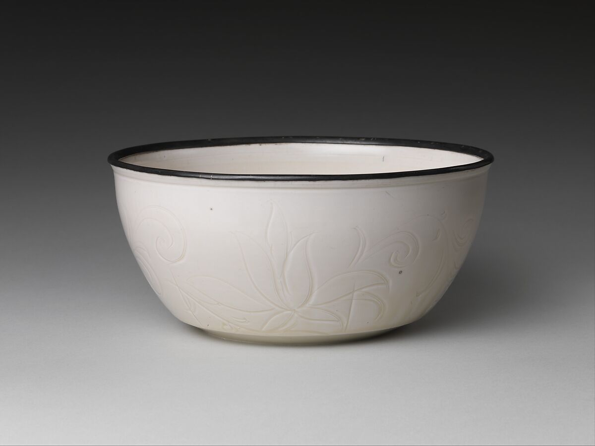 Basin with Lotus Decoration

