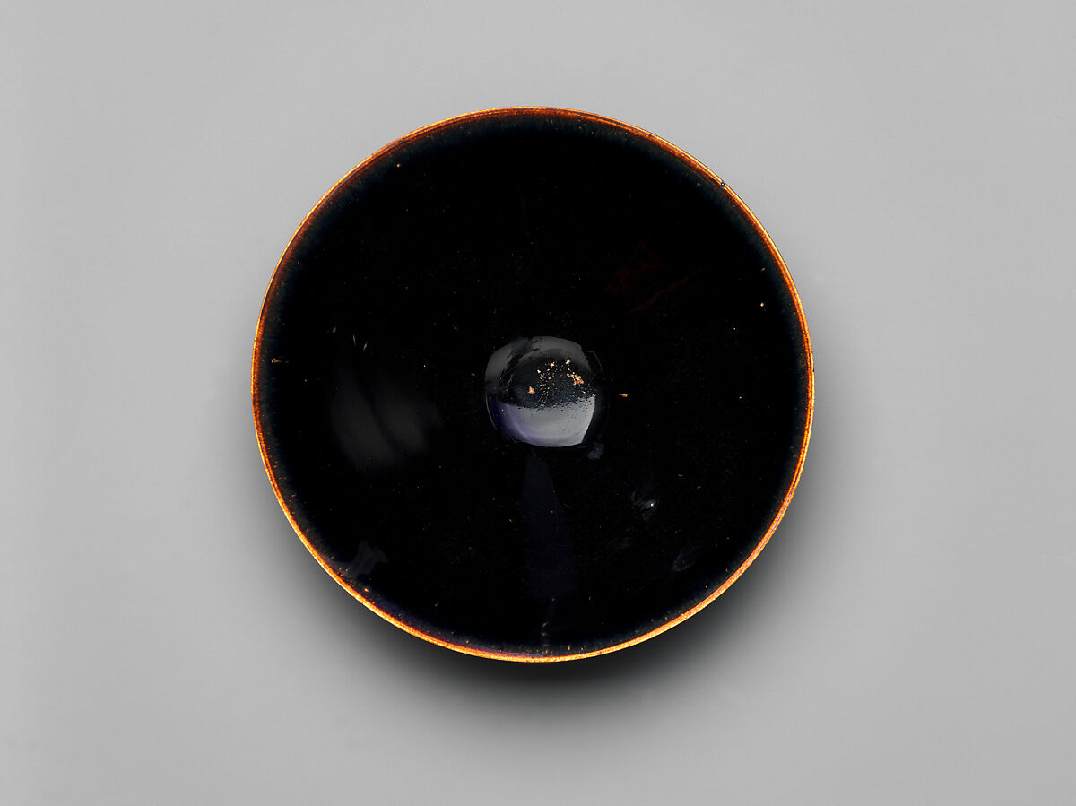 Bowl, Porcelain with black glaze (Ding ware), China 