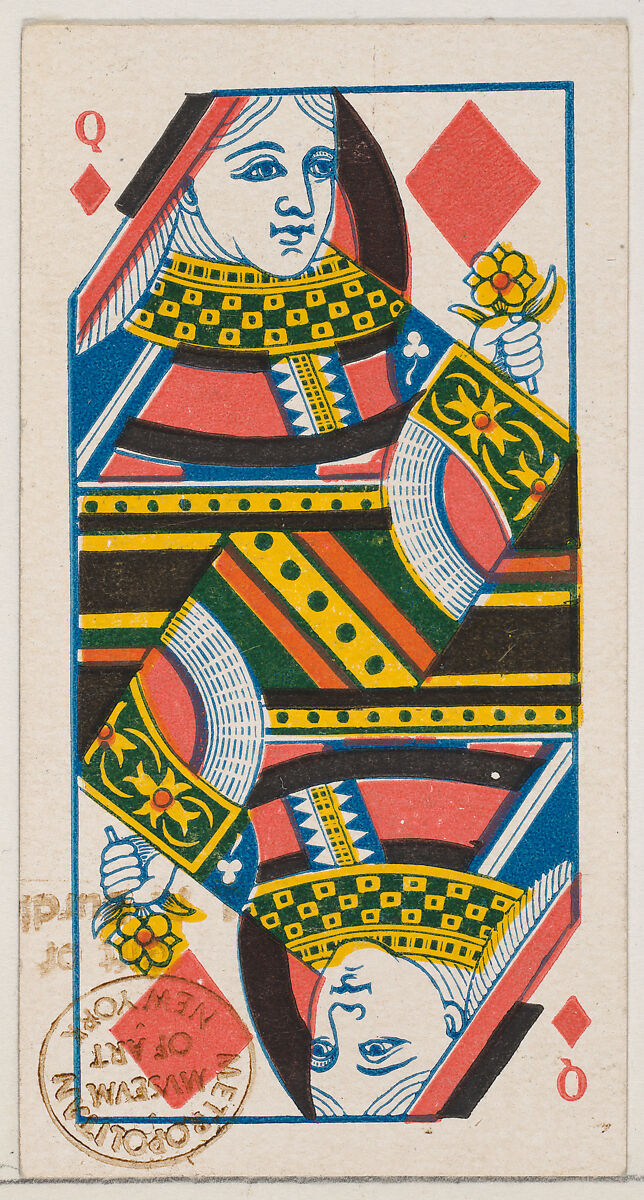 queen of diamonds card