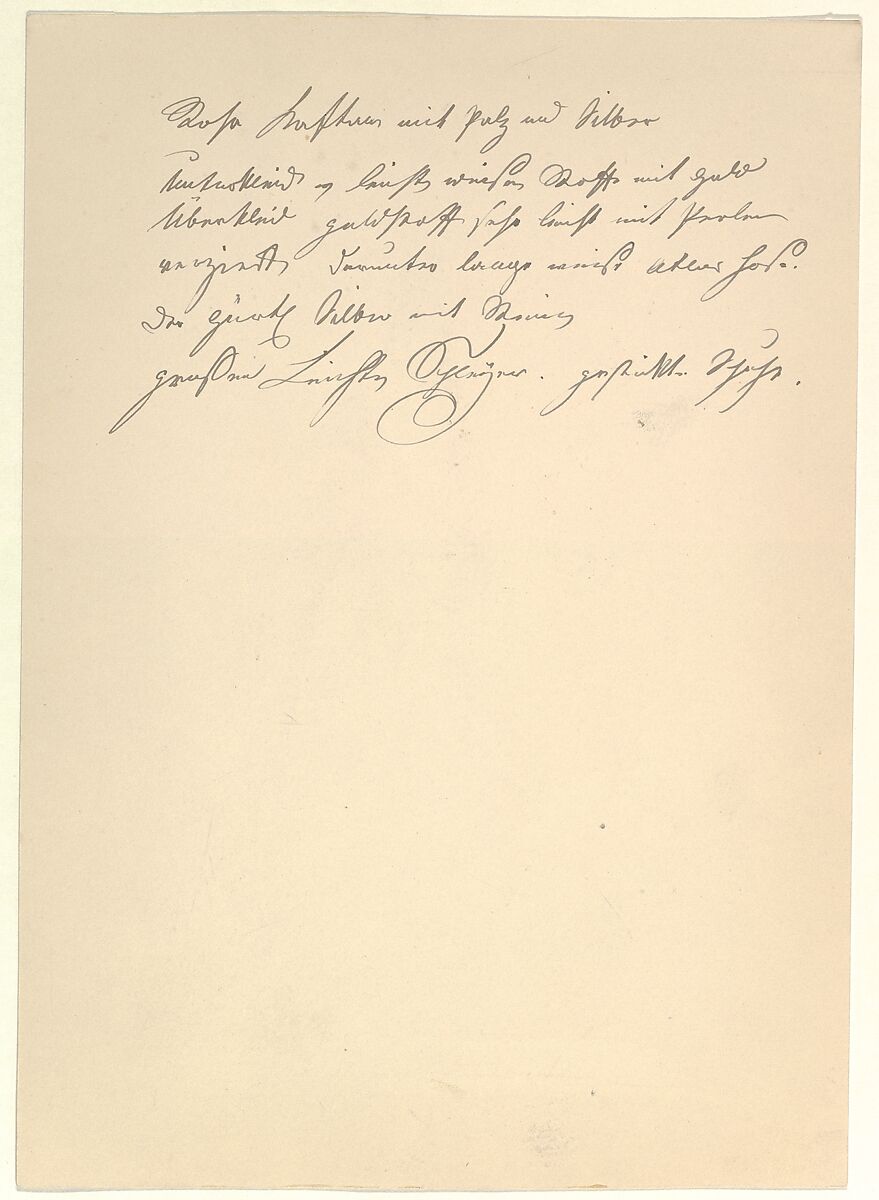 Costume Study for Konstanze in the "Abduction from the Seraglio" by W.A. Mozart, Johann Georg Christoph Fries (German, Nuremberg 1788–1857 Regensburg), Watercolor, over graphite, gum arabic