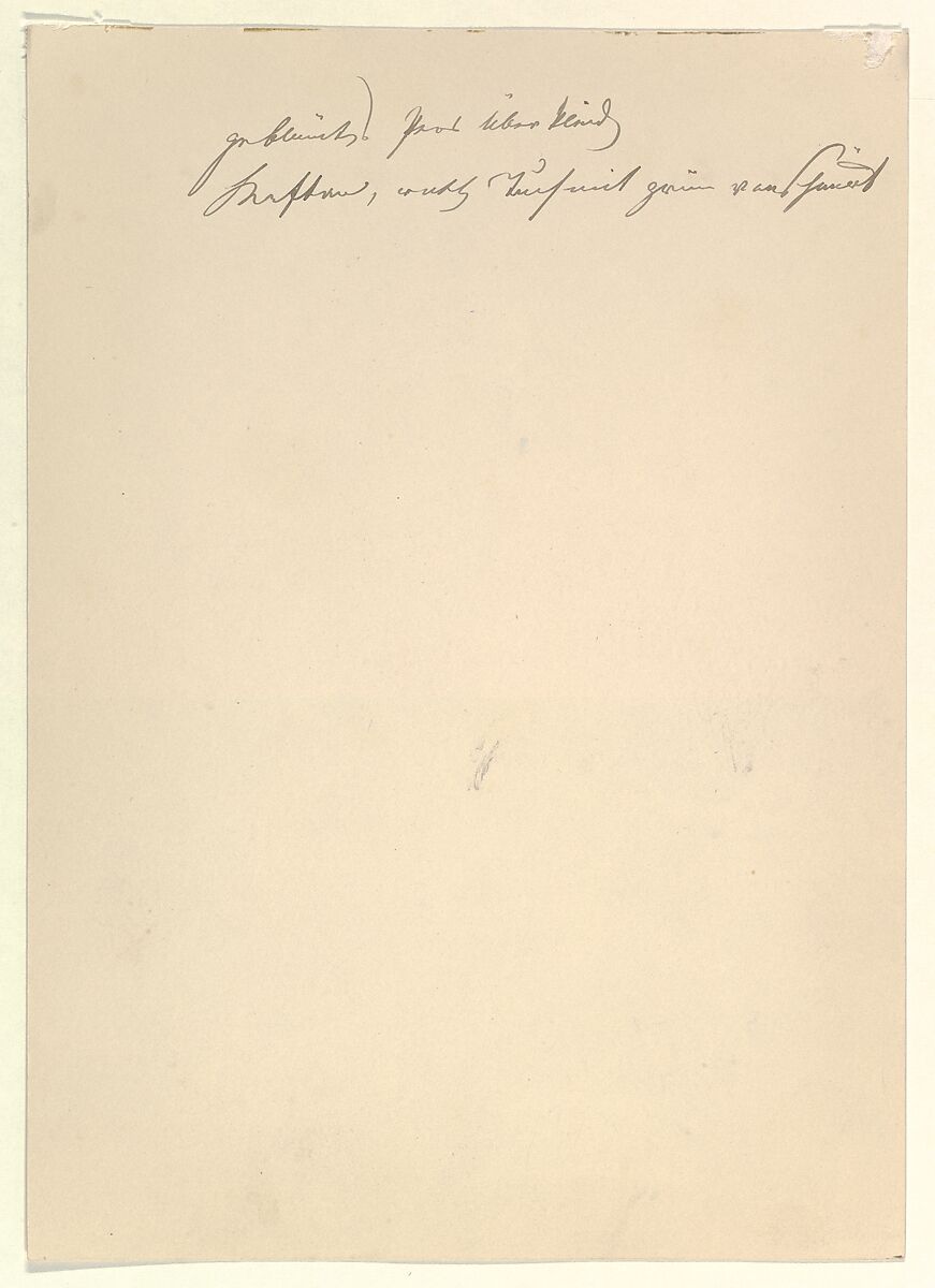 Costume Study for Osmin in the "Abduction from the Seraglio" by W.A. Mozart, Johann Georg Christoph Fries (German, Nuremberg 1788–1857 Regensburg), Watercolor, over graphite, gum arabic