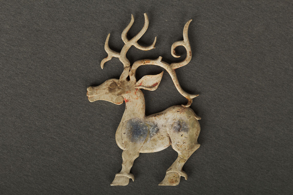 Standing deer, Jade (nephrite), China 