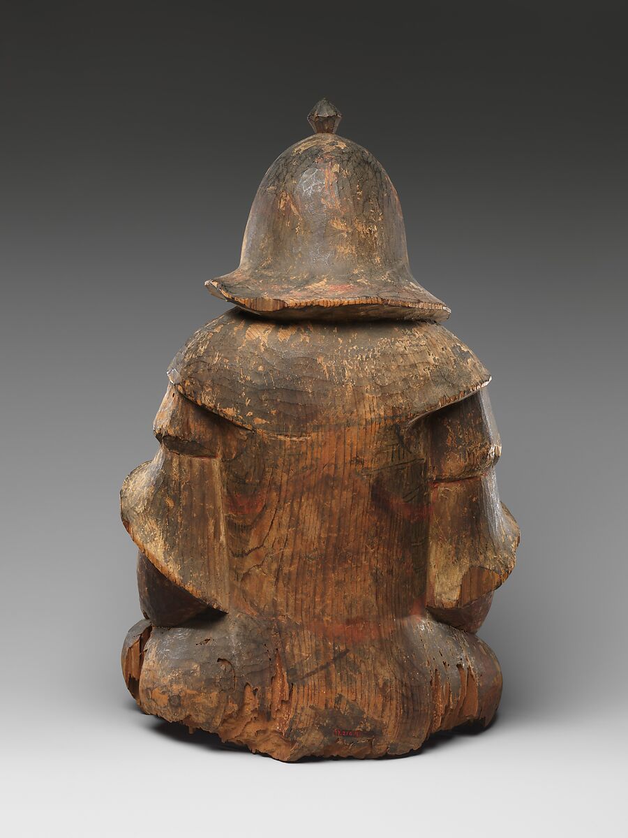 Daishōgun (Great General), Wood with traces of color, Japan