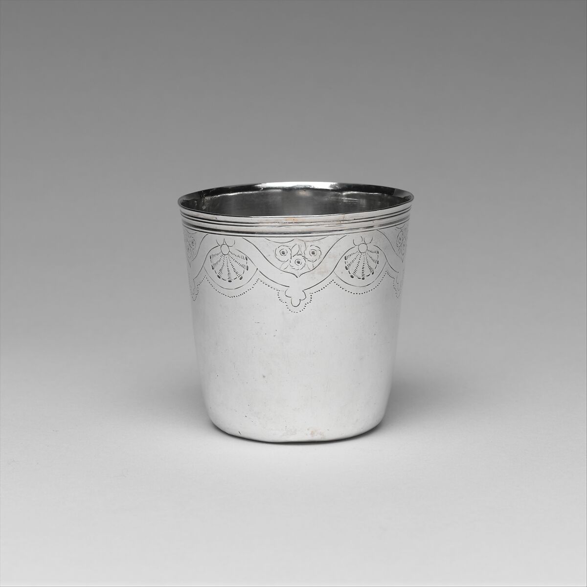 Tumbler, Paul Revere Jr. (American, Boston, Massachusetts 1734–1818 Boston, Massachusetts), Silver, American 