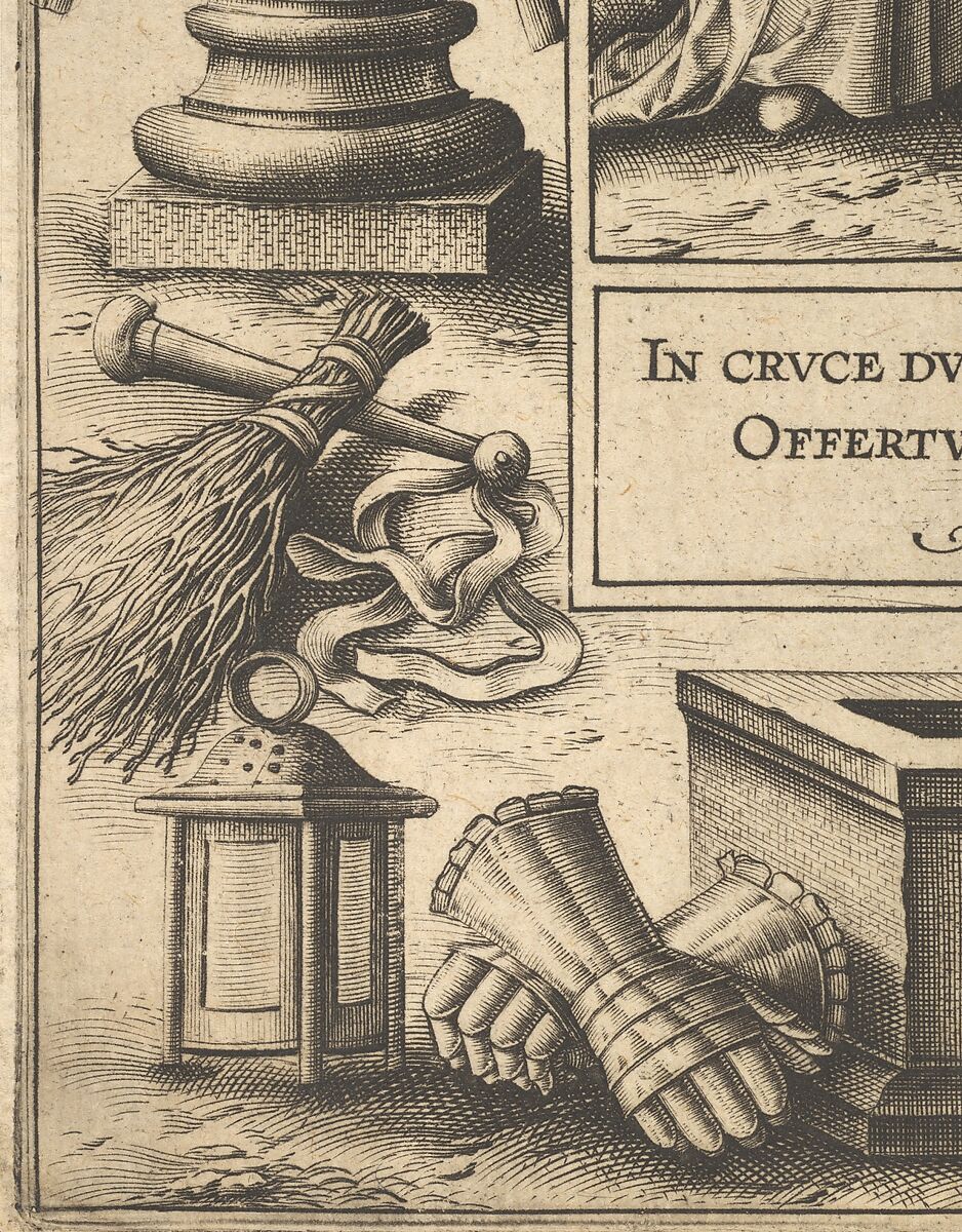 Christ on the Cross, After Antonius Wierix, II (Netherlandish, Antwerp 1555/59–1604 Antwerp), Engraving; first state of four