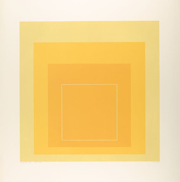 Josef Albers | White Line Squares I (Series I) | The Metropolitan ...