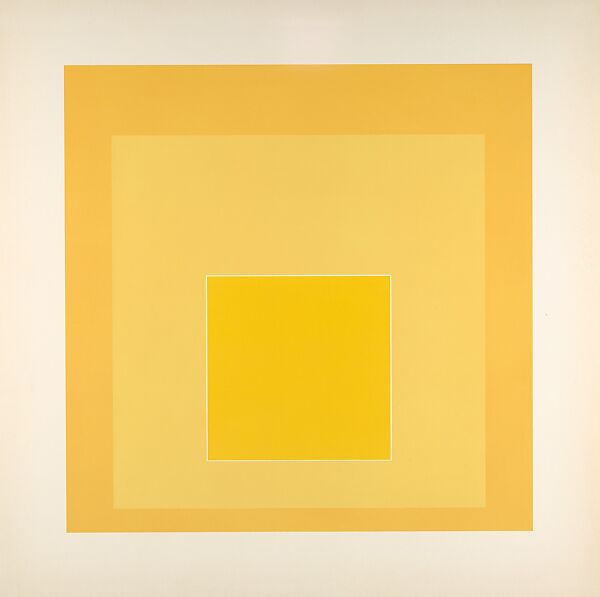 Proof for White Line Square series, Josef Albers (American (born Germany), Bottrop 1888–1976 New Haven, Connecticut), Lithograph 