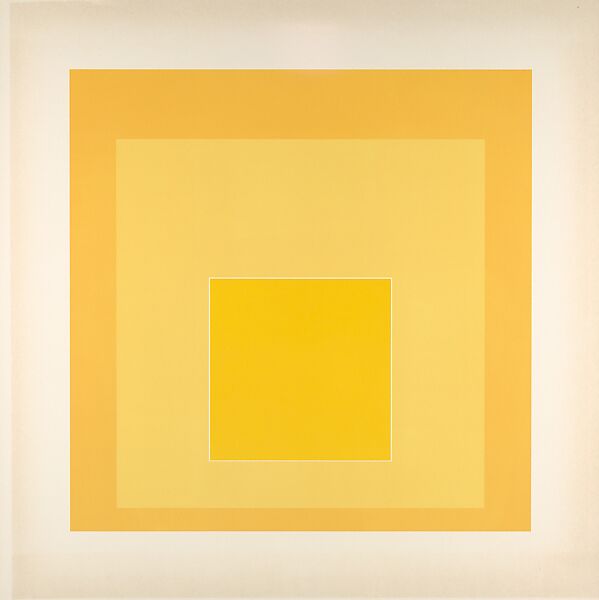 Proof for White Line Square series, Josef Albers (American (born Germany), Bottrop 1888–1976 New Haven, Connecticut), Lithograph 