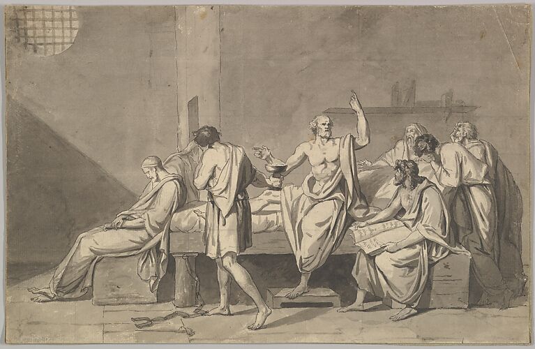 Jacques Louis David The Death of Socrates The Metropolitan