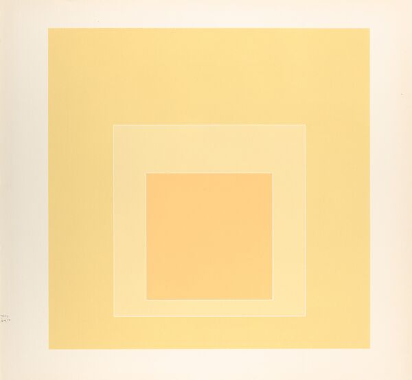 Josef Albers | Proof for White Line Square series | The Metropolitan ...