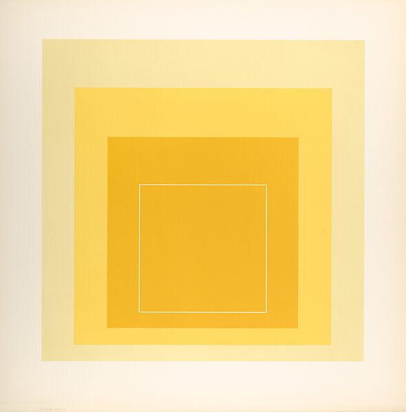 Josef Albers | Proof for White Line Square series | The Metropolitan ...