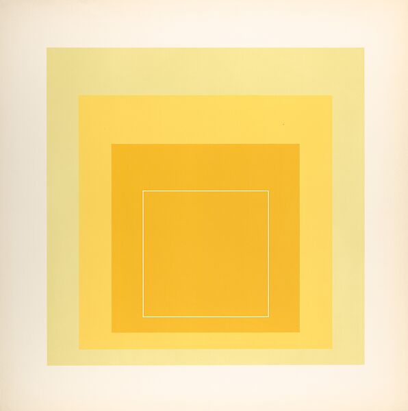 Josef Albers | Proof for White Line Square series | The Metropolitan ...