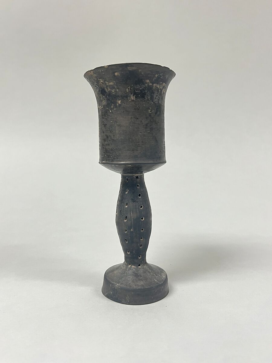 Stem Cup (Bei), Earthenware, China