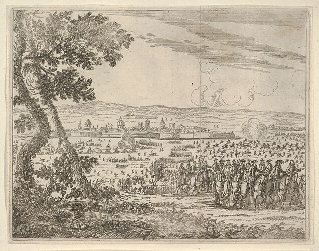 Francesco I d'Este Dissolved the Seige of Reggio, from 