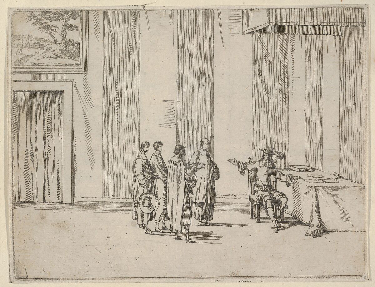 Francesco I d'Este Takes Particular Care to Ensure that Justice is Observed, from "L'Idea di un Principe ed Eroe Cristiano in Francesco I d'Este, di Modena e Reggio Duca VIII [...]", Bartolomeo Fenice (Fénis), Etching 