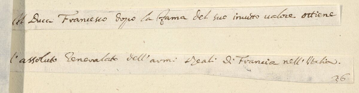 Francesco I d'Este Receives the General of the French King's Army in Italy, depicted in a room beneath The Rape of Europa, from "L'Idea di un Principe ed Eroe Cristiano in Francesco I d'Este, di Modena e Reggio Duca VIII [...]", Bartolomeo Fenice (Fénis), Etching