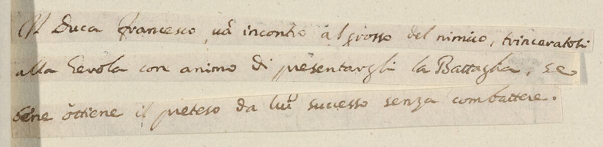 Francesco I d'Este Approches the Camp of the Enemy Under the Pretext of Battle, Although he Obtains their Surrender Without Battle, from "L'Idea di un Principe ed Eroe Cristiano in Francesco I d'Este, di Modena e Reggio Duca VIII [...]", Bartolomeo Fenice (Fénis), Etching