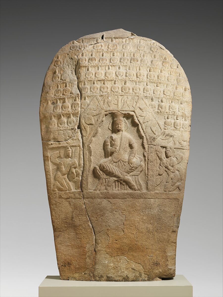 Buddha Dipankara (Randengfo), Sandstone, China