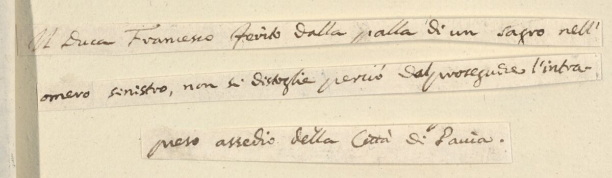 Francesco I d'Este, Wounded in Battle, Continues to Orchestrate the Seige of Pavia, from L'Idea di un Principe ed Eroe Cristiano in Francesco I d'Este, di Modena e Reggio Duca VIII [...], Bartolomeo Fenice (Fénis), Etching