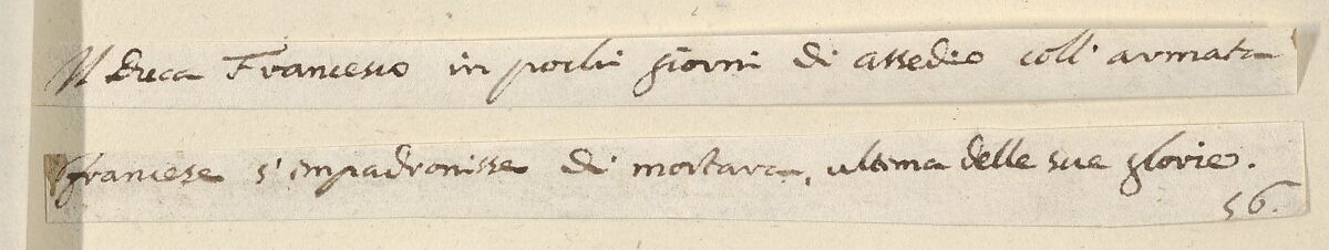 After a Few Days of Seige with the French Army, Francesco I d'Este Takes Prossession of Mortara, The Last of his Great Victories, from "L'Idea di un Principe ed Eroe Cristiano in Francesco I d'Este, di Modena e Reggio Duca VIII [...]", Bartolomeo Fenice (Fénis), Etching