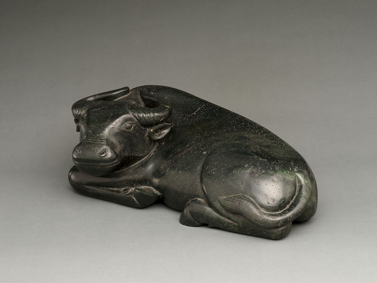 Water Buffalo, Jade (nephrite), China