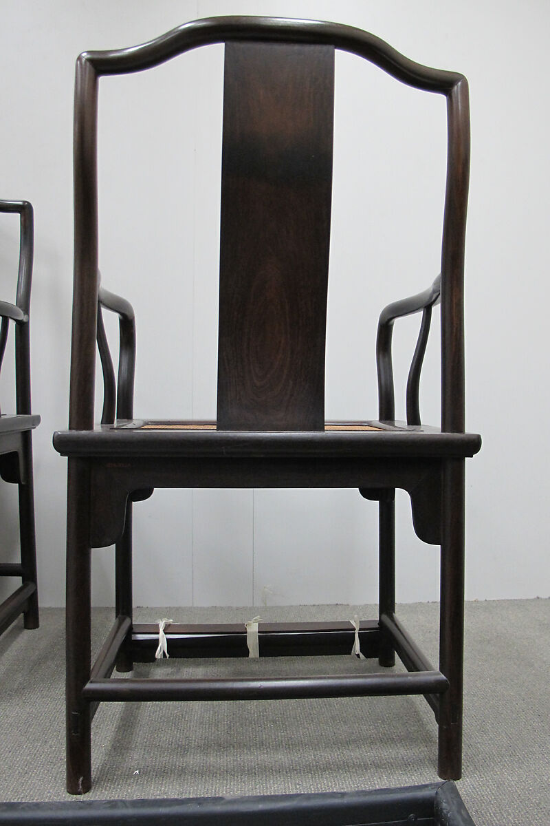 Armchair, Purple sandalwood (zitan), China