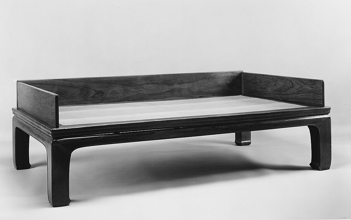Couch, Wood (huanghuali, or Dalbergia odorifera), China 