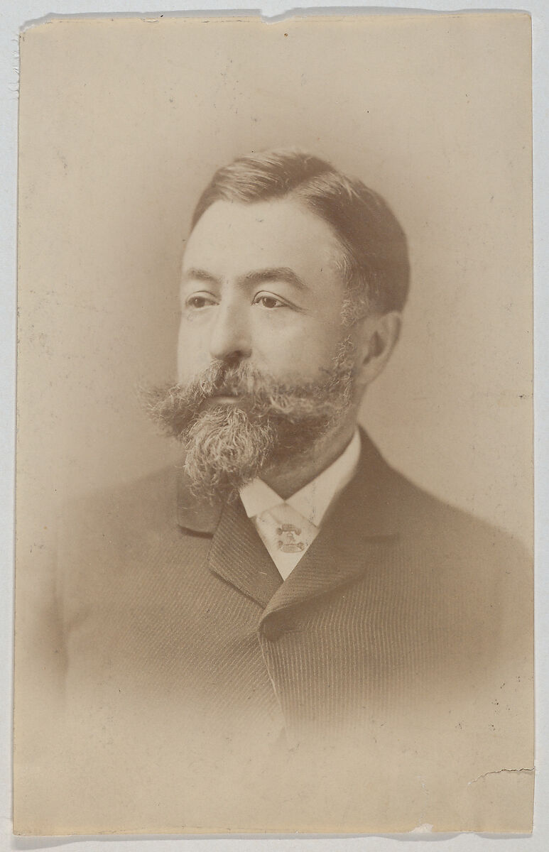 Bust-length Portrait of Thomas Nast, Thomas Nast (American (born Germany), Landau 1840–1902 Guayaquil), Photograph 