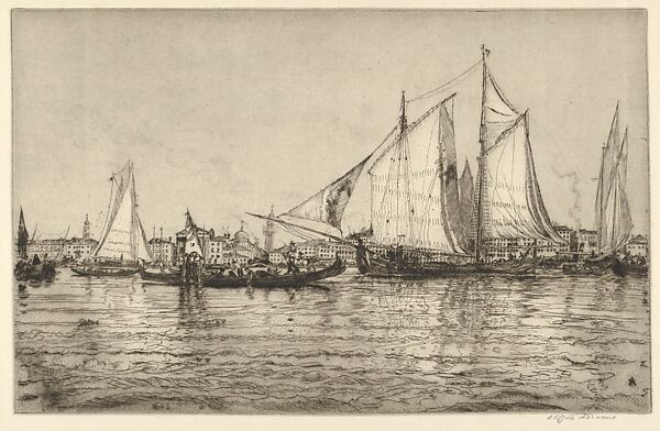 Venetian Craft, Clifford Addams (American, Woodbury, New Jersey 1876–1942), Etching 