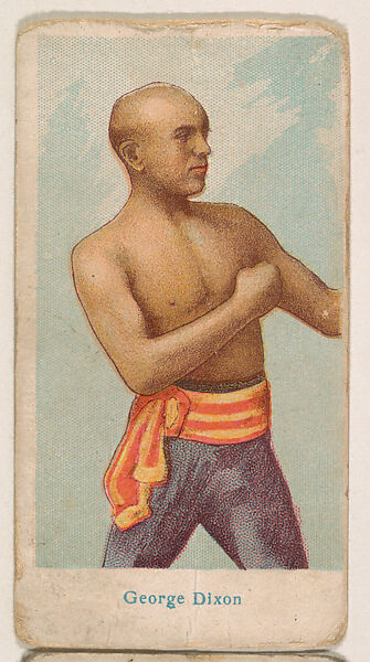 George Dixon, from the Prize Fighter Caramels series (E76) for the American Caramel Company, Issued by American Caramel Company, Philadelphia, Commercial color lithograph 