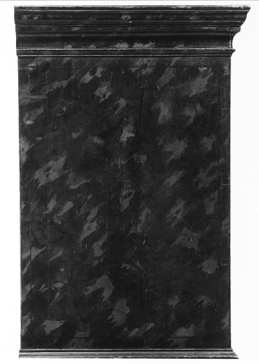 Chest of Drawers, Japanned maple, japanned white pine, white pine; brass, American