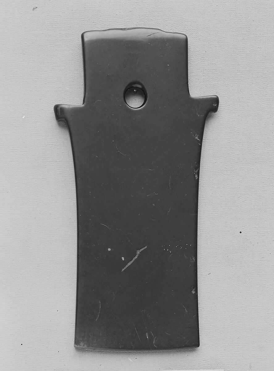 Hatchet, Black jade, China 