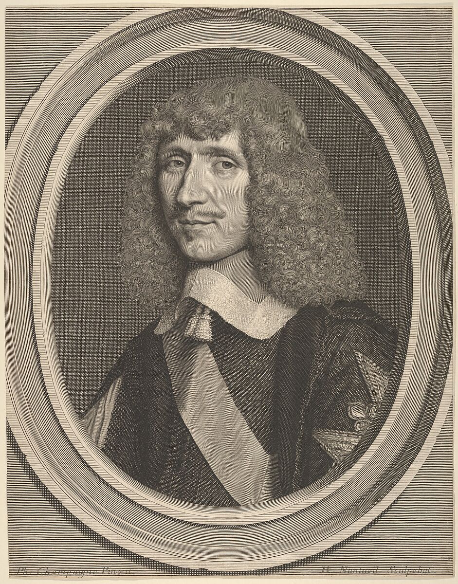Léon-Bouthillier, Comte de Chavigny, Robert Nanteuil (French, Reims 1623–1678 Paris), Engraving; first state of two (Petitjean & Wickert) 