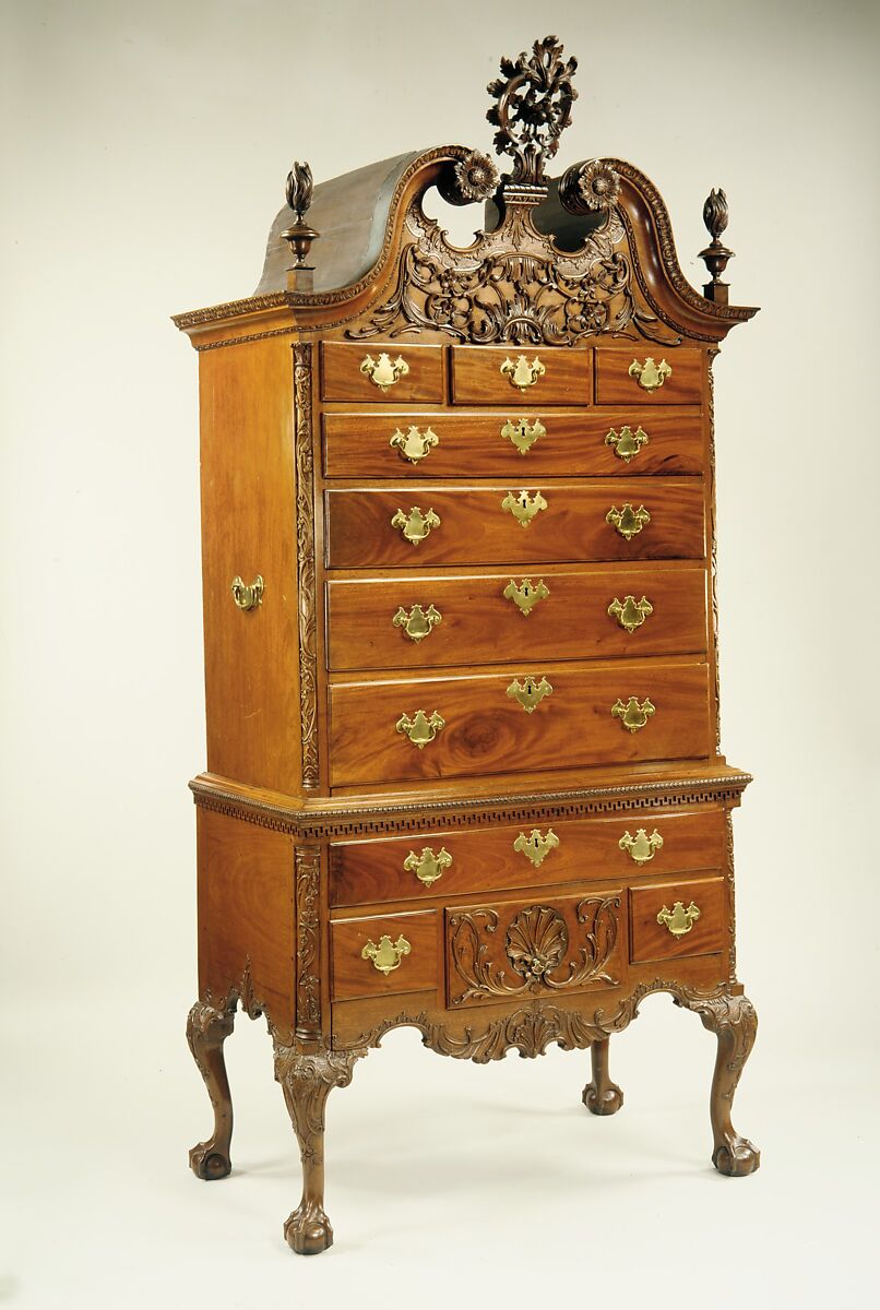 High chest of drawers